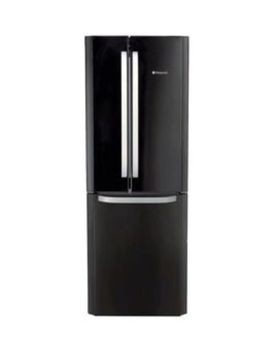 Hotpoint Ffu3Dk American Style 70Cm Frost Free Fridge Freezer - Black Hotpoint Ffu3Dk American Style 70Cm Frost Free Fridge Freezer - Black